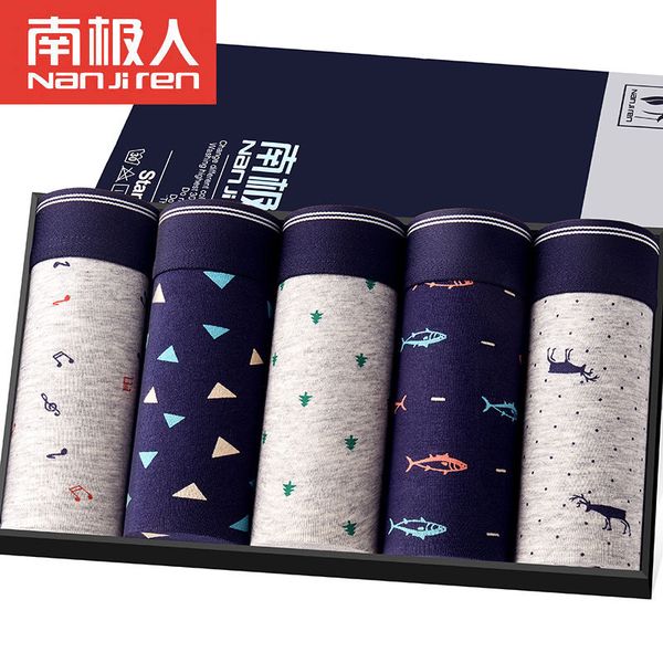 

4pcs/lot mens underwear boxers boxer homme male underpants brand shorts cueca boxer shorts man cotton panites, Black;white