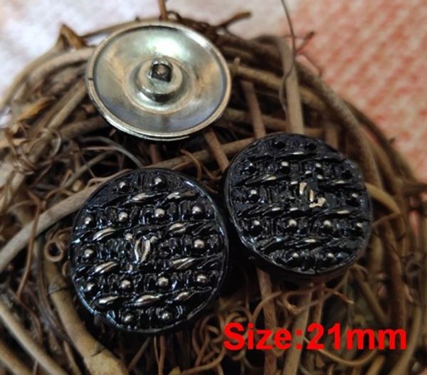 

wholesale 10 pieces new high-grade metal black jacket shirt buttons sweater coat overcoat button 1.8cm 18mm ing, Blike;white
