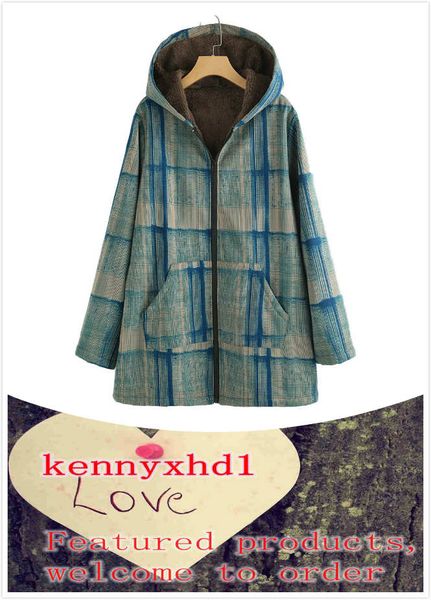 

new large size women's autumn and winter cotton and linen plus hooded mid-length women's coat winter new cotton jacket, Black