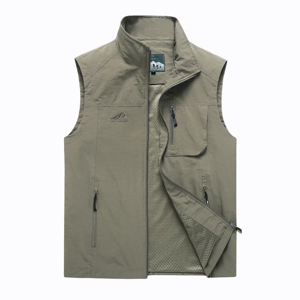 

summer vest men casual thin mesh liner men vest plus size m-7xl gilet homme waistcoat male chalecos para hombre, Black;white