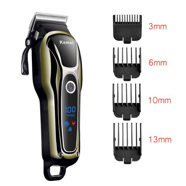 

km-1990 hair clipper barber shop professional hair trimmer rechargeable electric hair cutter shaving machine razor salon shaver homeindustry