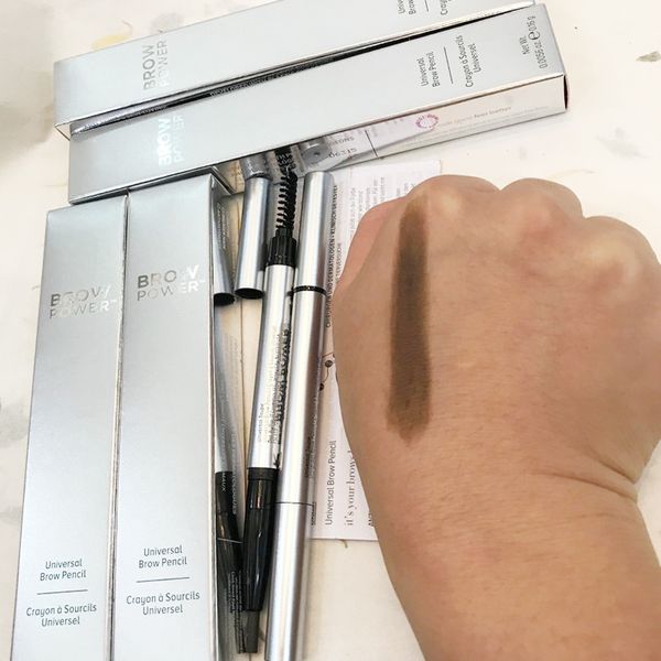 

Bye bye co metic brow powder univer al taupe hade univer al brow pencil double head eyebrow pencil quality