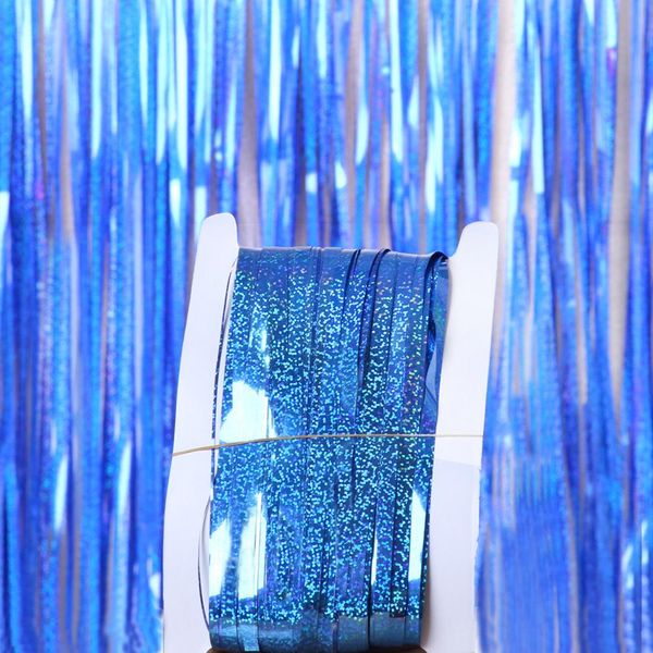 

asypets shimmering tassel curtain for party background wall decoration