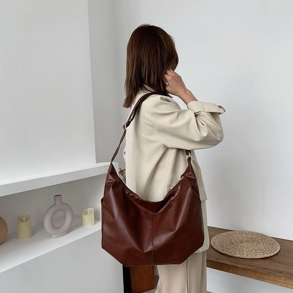 

2020 new shoulder bag women's casual fashion korean large capacity fold bag