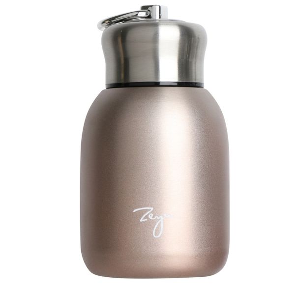 

из нержавеющей стали бутылки воды портативный с ручкой изолированный термо вакуум бутылку воды чай термос с двойной стенкой милый маленький