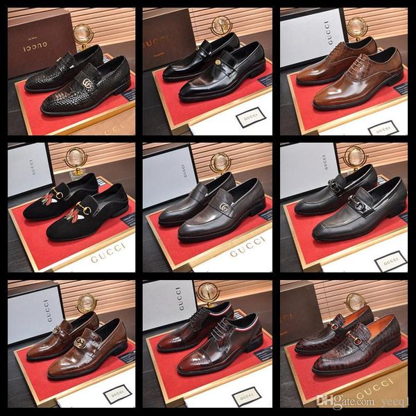 

18ss окоѬд обђв дл мђжин вадебного пла кѬокодиловой мђжкой обђви клаи, Black