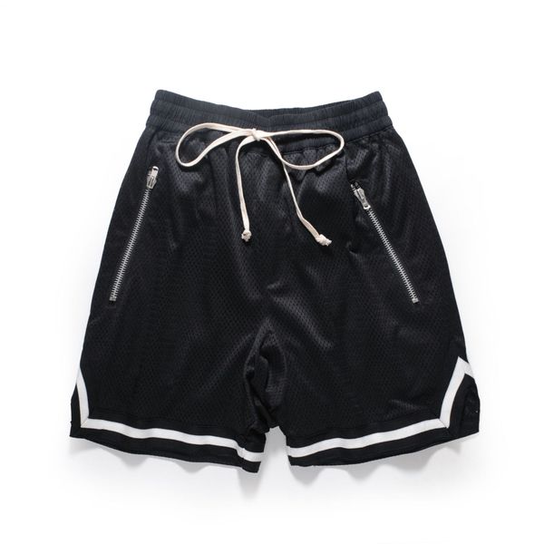 

men's shorts europe and america tide mens summer new breathable shorts casual men loose drawstring cross-pants size m-2xl, White;black