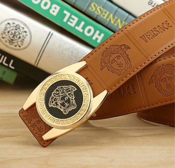 

натуральная кожа мужские дизайнерские ремни мода высокое качество тигр гладкая пряжка ремни для, Black;brown