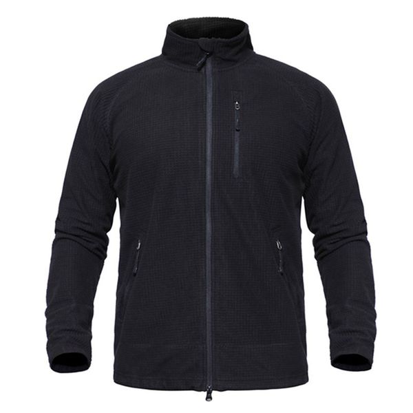 

men outdoor sports hiking camping jackets tactical warm fleece windbreaker jackets army swat combat training clothing, Blue;black