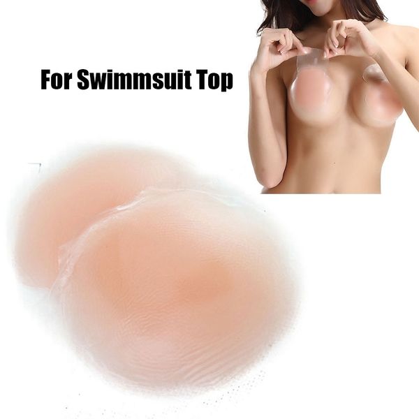 

swimwear women bikinis for women 1 pair bikini bikinis swimsuit bikini small bust breathable sponge bra pad invisible paste padding, White;black