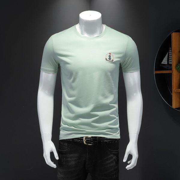 

2020 new luxury designer men fashion men's casual t-shirt streetwear tshirt tee m-5xl mens tshirt, White;black