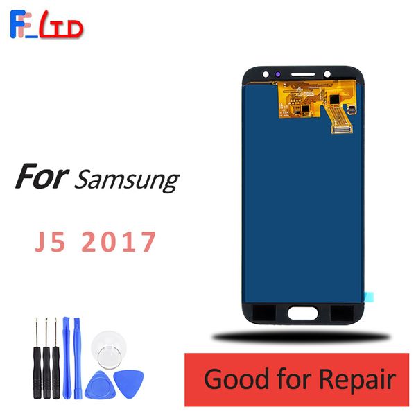 

For am ung j5 2017 j530 j530f lcd di play touch digitizer a embly creen replacement can adju t brightne