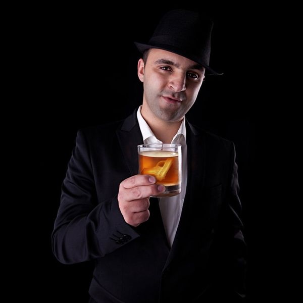 

stylish gun shaped silicone ice mould mold tray diy-black ice cream tools