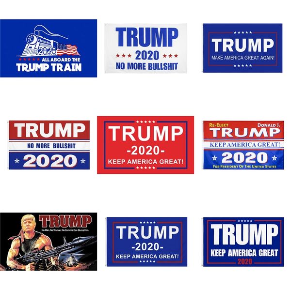 

90*150cm donald john trump flags amercia flags polyester head metal grommet personality decortive trump banner flag a080 #891