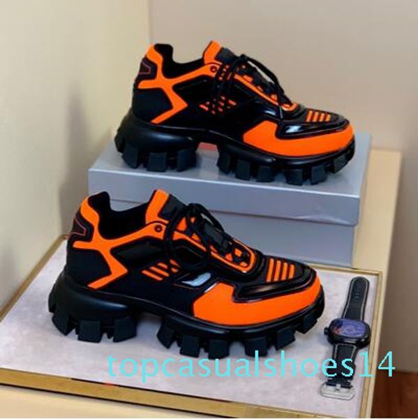 

2020 fashion mens designer shoes cloudbust thunder men basketball platform triple sneaker vintage casual men sock shoes outdoor trainers t14, Black