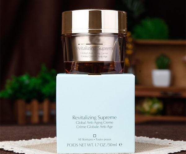 

dhl advanced global moisturizing power face cream revitalizing supme + face skin 50ml dhl fast ing, White