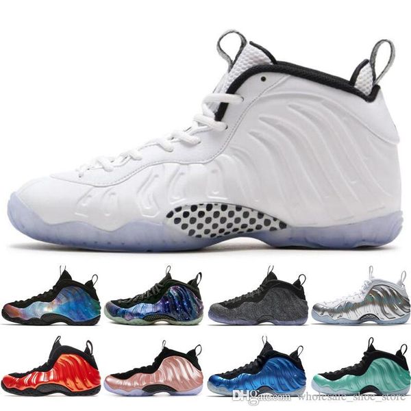 

new alternate galaxy 1.0 2.0 olympic penny hardaway black metallic gold mens basketball shoes foams one men sports sneakers designer