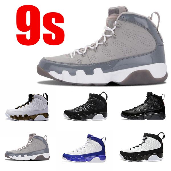 

New 2019 9S Cool Grey Bred IX Mop Melo Space Jam statue LA Anthracite men basketball shoes 9 mens sports trainer sneakers shoe