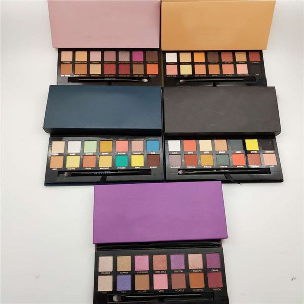 

Renai ance pink eye hadow palette 14 color limited eye hadow kit with bru h dhl hipping