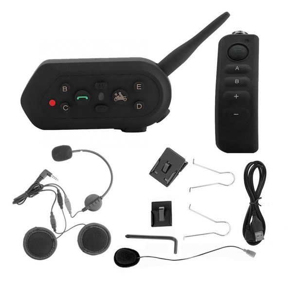 

portable bluetooth motorcycle motorbike helmet waterproof walkie talkie with handle motorsiklet aksesuarlari
