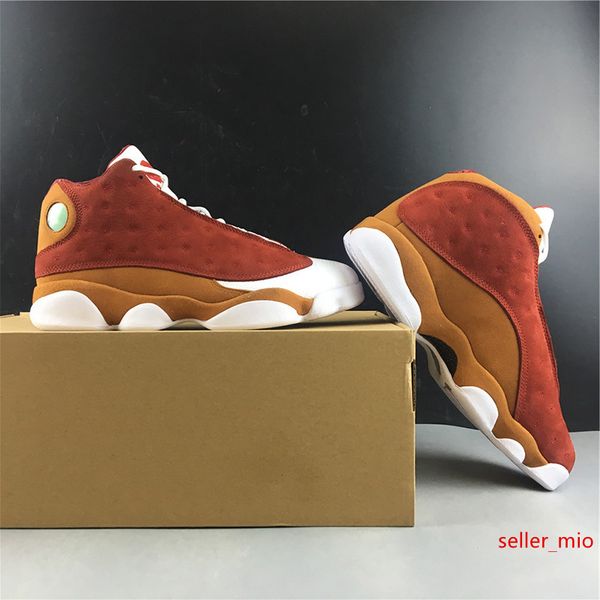 

premio bin 23 basketball shoes 13s 2019 designer fashion bown wheat suede mens real carbon fiber sport sneaker size 7-13.5