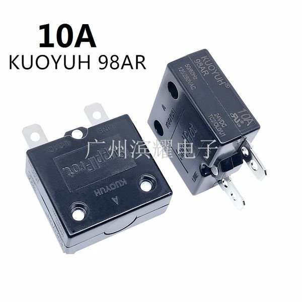 

taiwan kuoyuh 98ar-10a overcurrent protector overload switch automatic reset