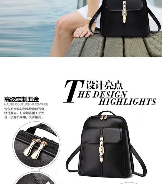 

2020 new korean fashion backpack women's casual large capacity cute backpack lady