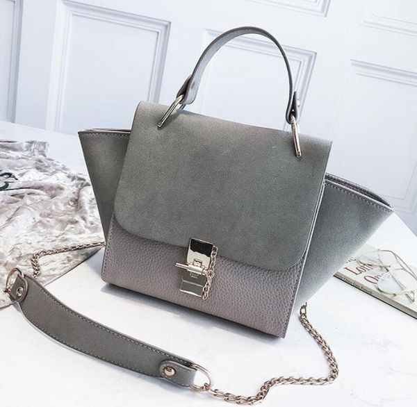 

fashion european style women handbags pu leather bag women designer handbag ladies large shoulder messenger bags tote bags frosted bag/7