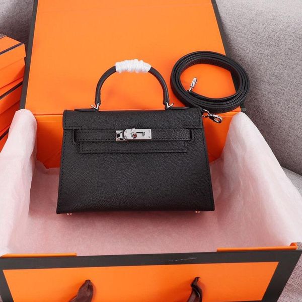 

designer- luxury handbags purses shoulder bags style strap crossbody tote purse genuine leather handbags 20cm fashion#9