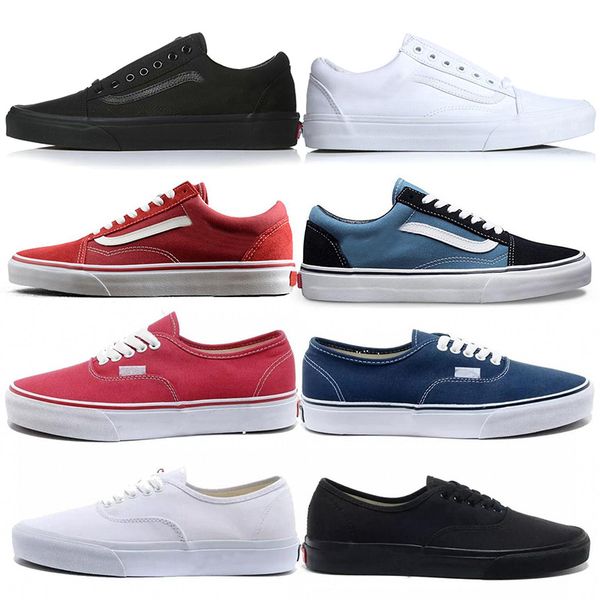 

off the wall Fear of God Old Skool Authentic Canvas Skate Shoes white Designer Mens Women Running Casual Shoes trainer Sports Sneakers