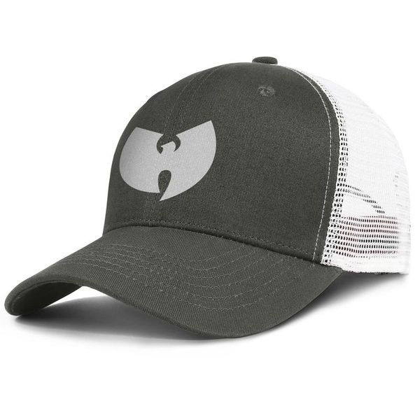 

логотип клана wu tang, белый army_green мужская и женская шапка дальнобойщика, Blue;gray