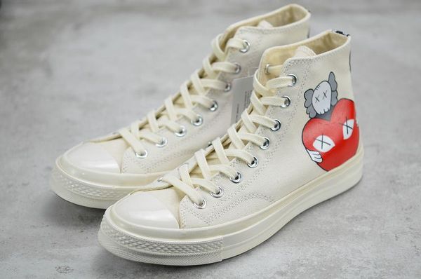 

the latest casual shoes games kaws 1970 cdg skateboard shoes size 35-44 02, Black