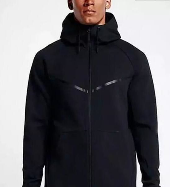 

nike nike мужская дизайнерская новая высококачественная мужская толстовка спортивная одежда tech fleece windrunner fashion leisure sports ja, Black
