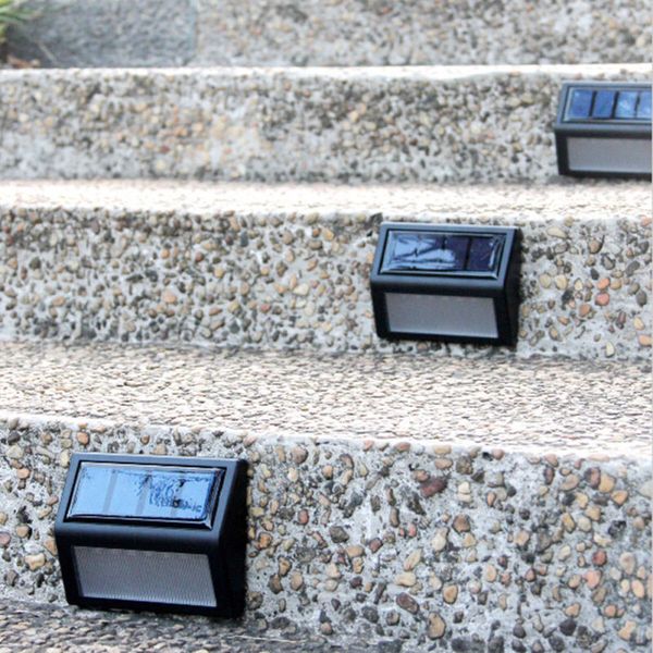 

solar power light sensor лестничного шаг wall тропинка yard лампа led безопасность открытая