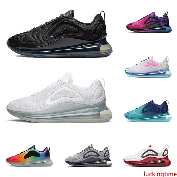 

2020 men women running shoes triple black white volt night maroon bred pink rise sea forest mens trainer fashion sports sneakers runner