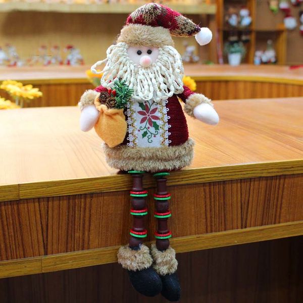 

christmas santa claus elk snowman toy doll christmas decoration for home tree ornaments kids gift new year decorations