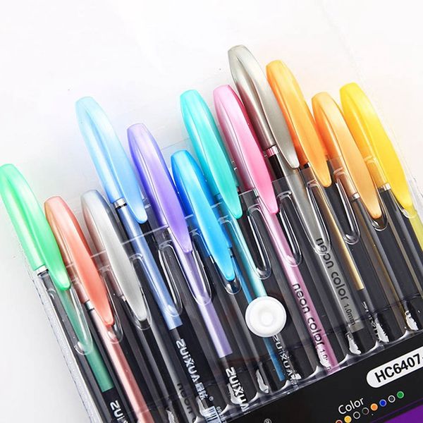 

12 шт. / лот флуоресцентные ручки маркеры искусства маркеры пастельные жидкие маркеры акварельные кисти рисунок рисунок, Black;red