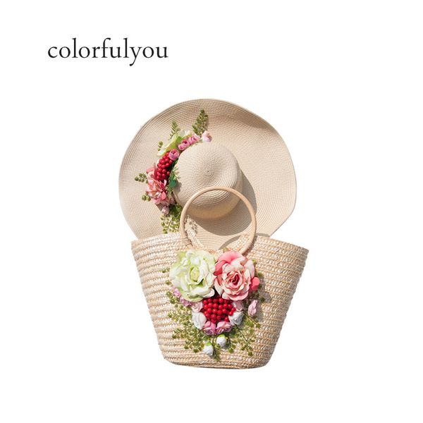 

handmade цветочные соломы сумка женщины red berry шаблон сумка с застежкой-молнией засов 2019 новый пляж сумочка с деревянными круглая ручка