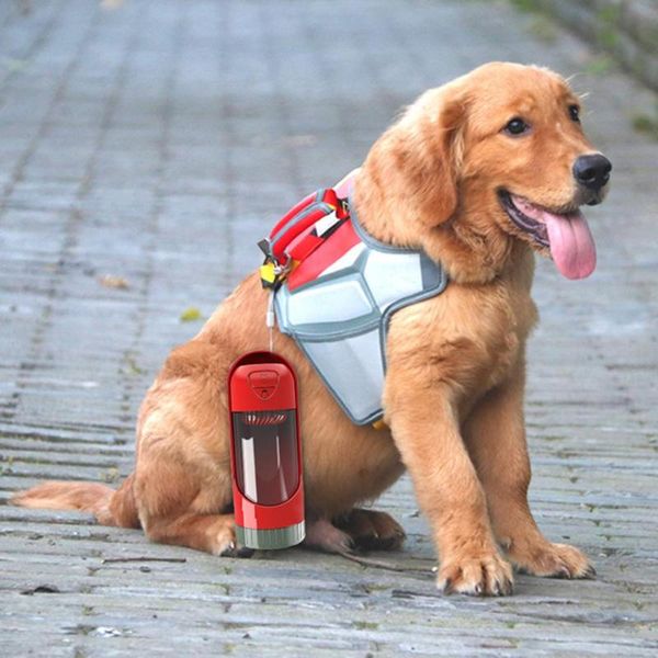 2020 300ml Portable Pet Dog Water Bottle Travel Dog Bowl Cups