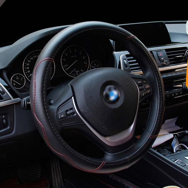 

cover on steering wheel for diameter 36/37/38/39/40/41/42/43/44/45/46/47/48/49/50 cm for car truck bus van steering cover