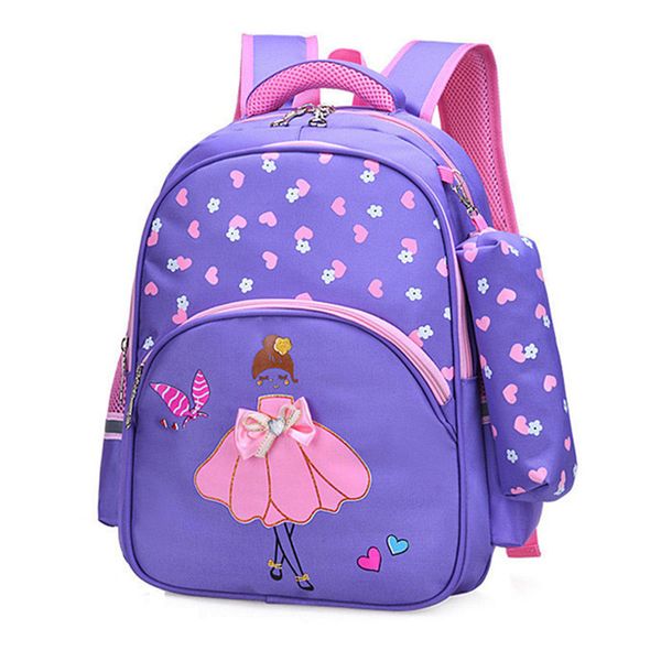 

waterproof backpacks suitable for grades 1-6 children orthopedic school backpack school bags for girls kids satchel schoolbgs