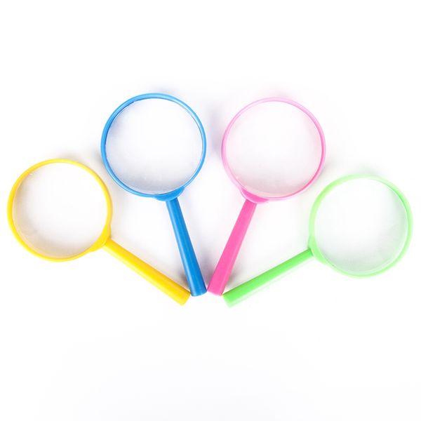 

cute plastic mini magnifying glass children's toys learning education toys