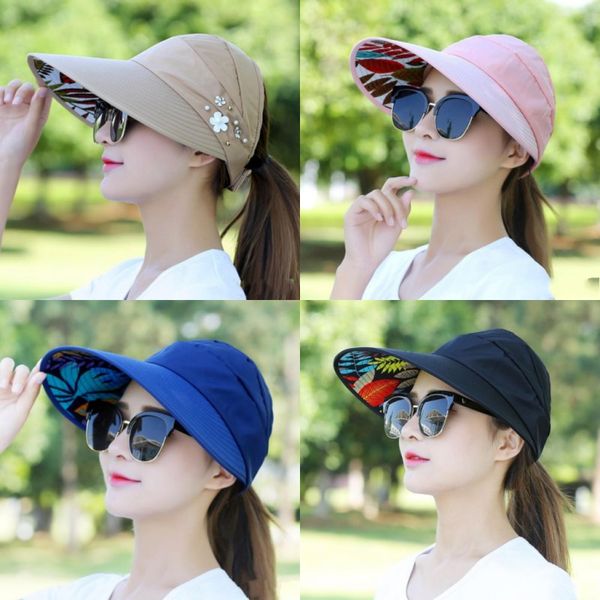 

New fa hion tyle women fold un creen hat outdoor cycling beach un ca ual vi or fit ummer 7 2xy ff