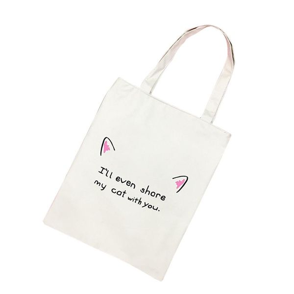 

banabanma women simple casual cartoon canvas single shoulder bag