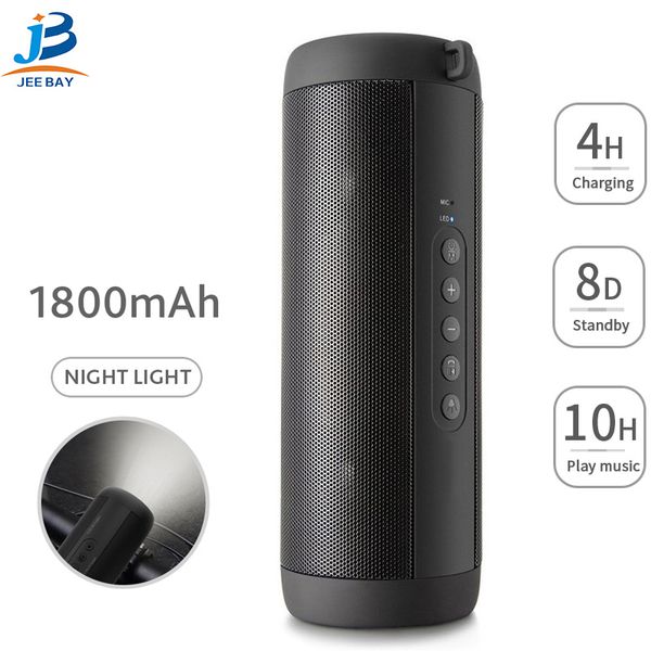 

t2 portable wireless bluetooth speaker stereo hi-fi boxes outdoor waterproof support sd tf card fm radio super bass bluetooth speaker