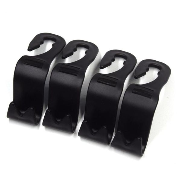 

4 packs car seat backs hooks creative headrests pp material three colors