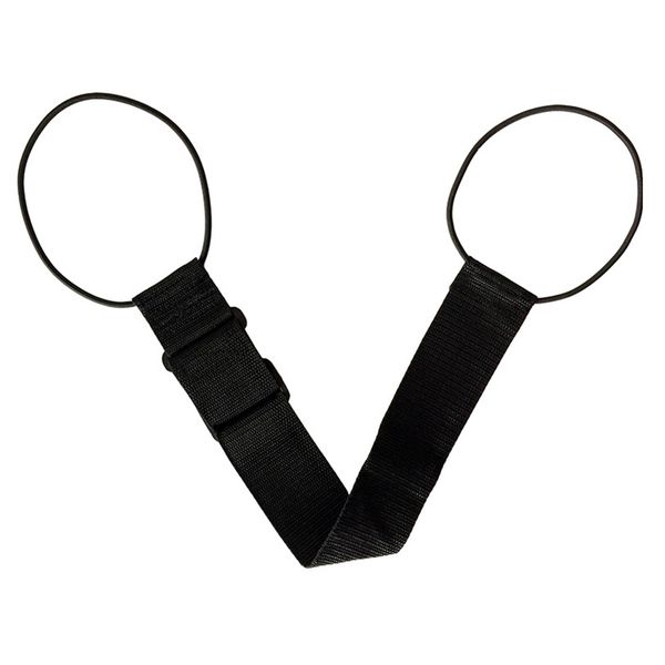 

nylon portable travel elastic suitcase strong luggage strap packing belt adjustable, Black