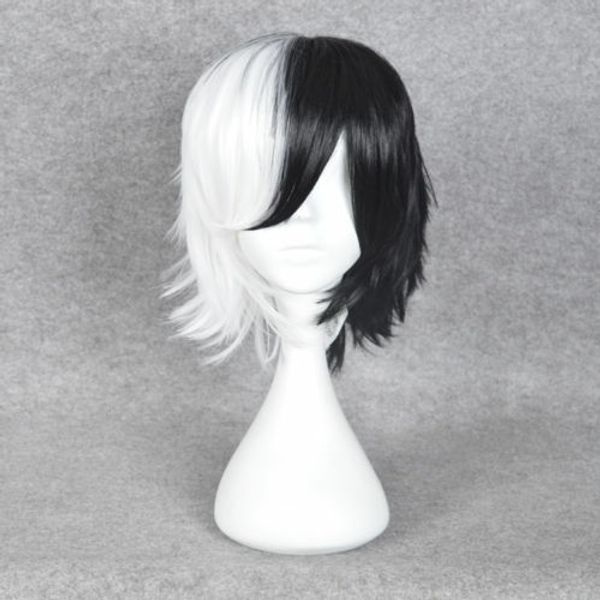 

evil madame wig cruella de ville vil 101 dalmations wigs costume accessories, Black