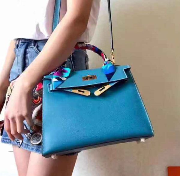 

известные бренды сумки тот же оригинальный материал epsom кожа плечо cross body сумка messenger tote сумка женские сумки дизайнер