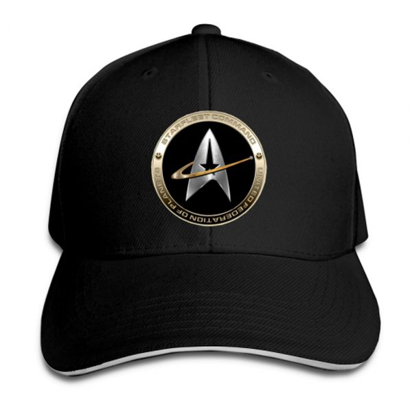

star trek 50 baseball cap snapback hats hip hop flat hat unisexe men women caps sports outdoors cap mesh hat, Blue;gray